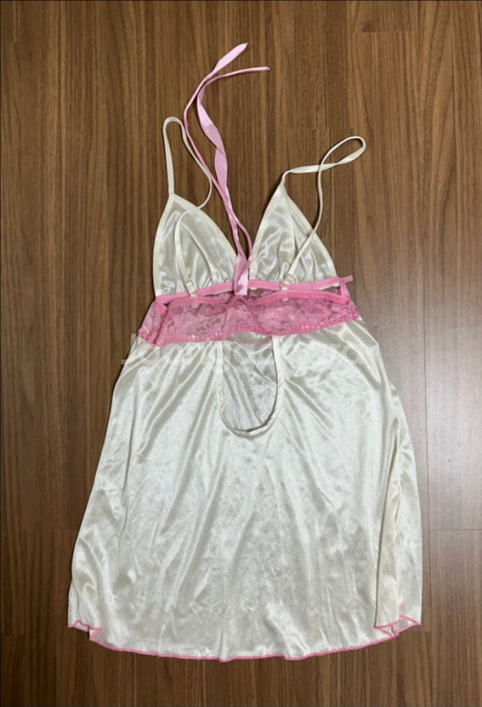 섹시한 레이스 슬립(사이즈 S)--1