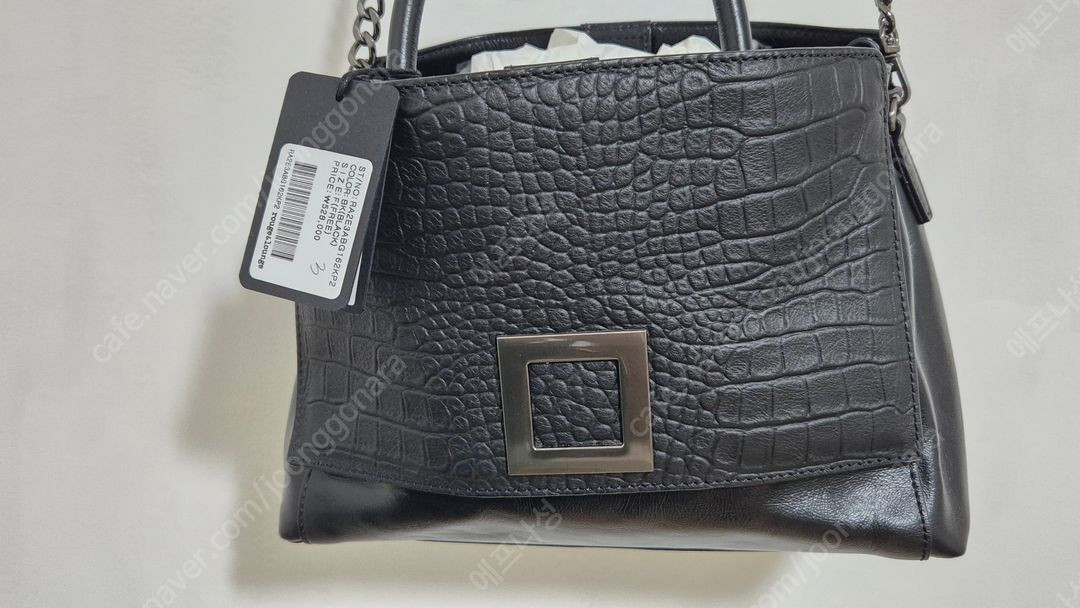 루즈앤라운지 가방 새상품 살바토레S 크로커사첼토트백--6