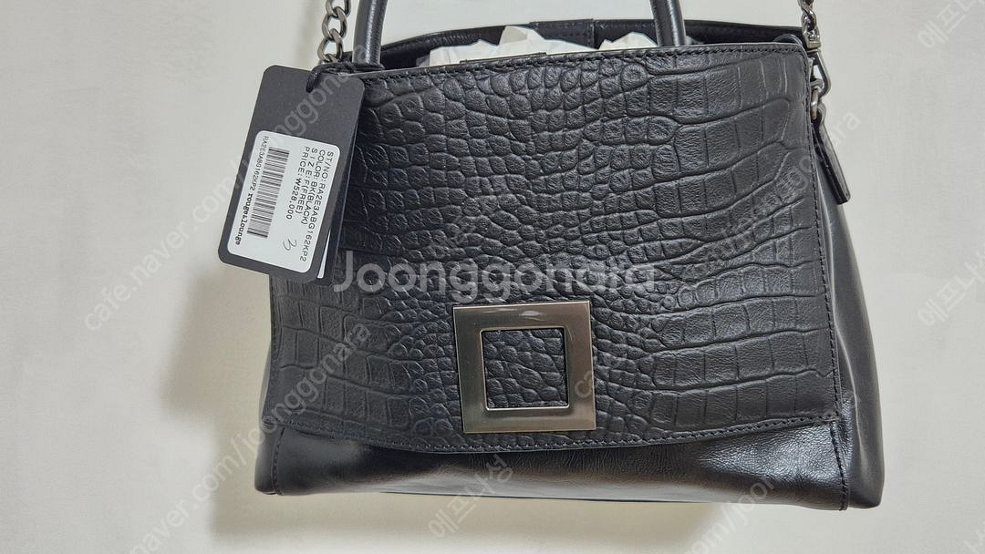 루즈앤라운지 가방 새상품 사살바토레S 크로커사첼토트백--6