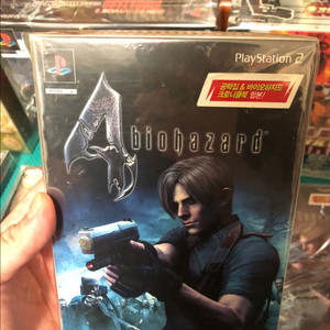 ps2 바이오하자드 4 초회판 미개봉