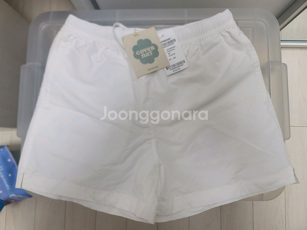 COVERNAT 커버낫 우먼 경량 나일론 쇼츠 반바지--2