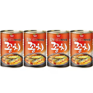 동원 김치찌개용 꽁치 4캔