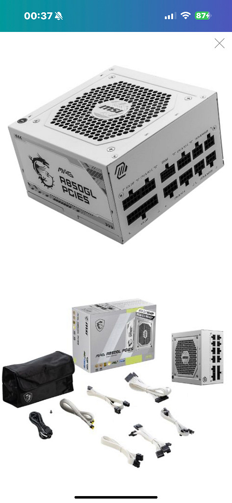 MSI MAG A850GL 화이트 80PLUS골드 풀모--1
