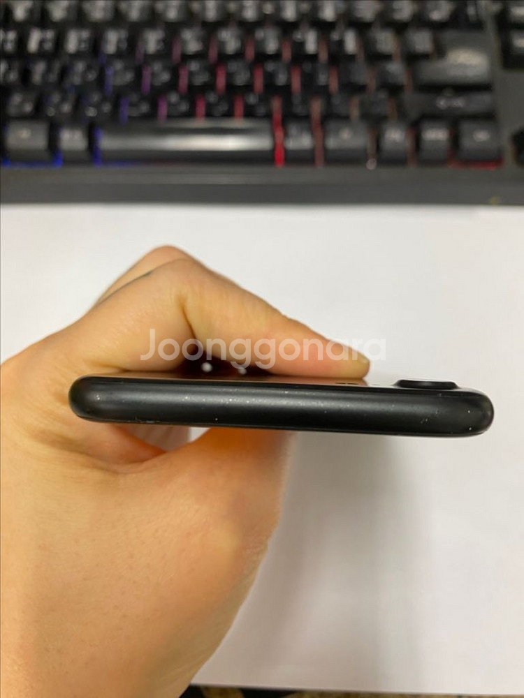 아이폰7 매트블랙 A급 32GB 배터리91%--3