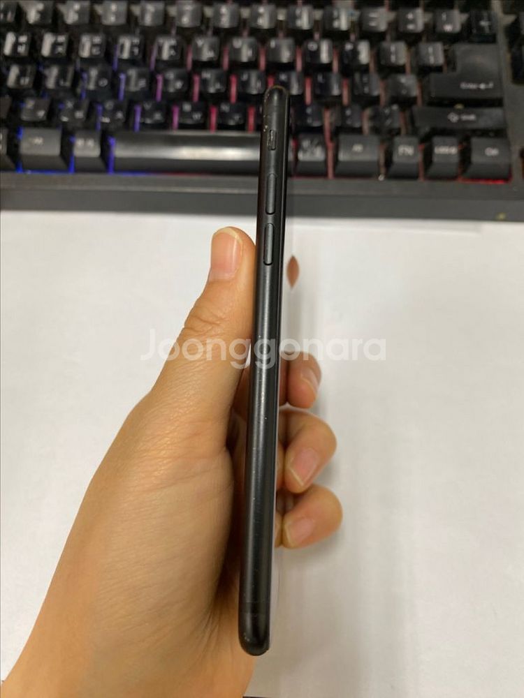아이폰7 매트블랙 A급 32GB 배터리91%--4