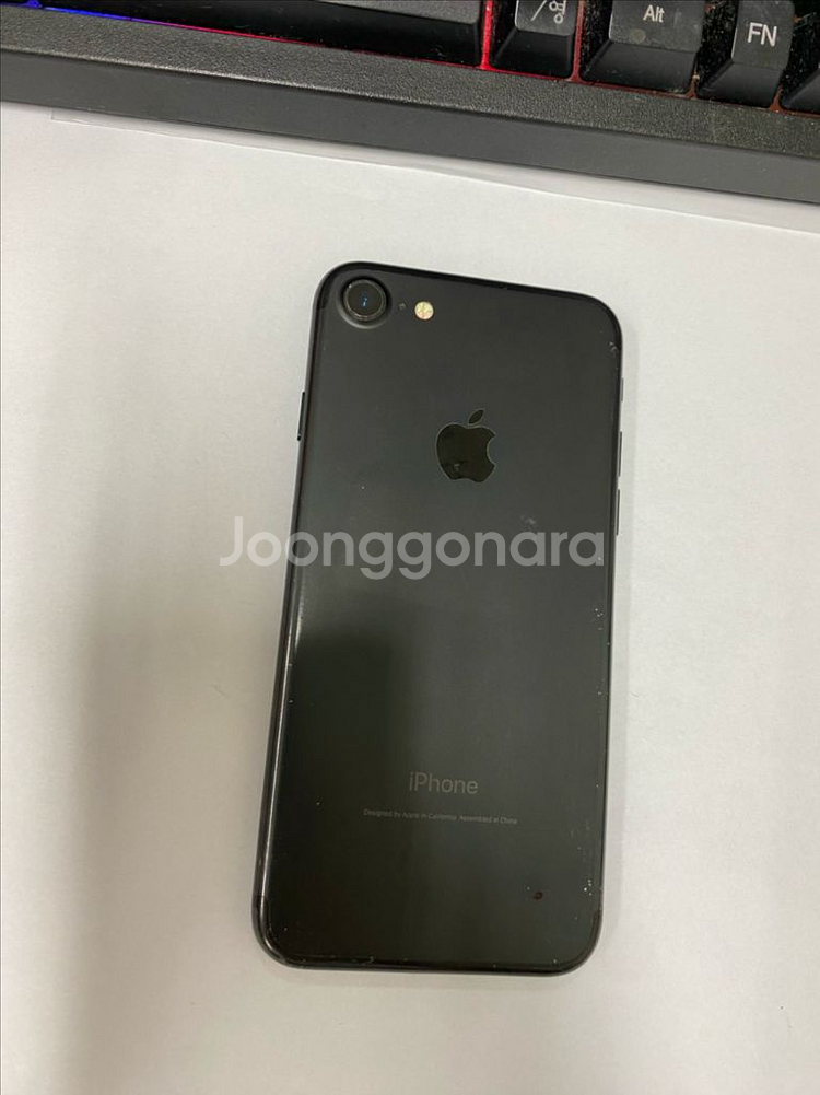 아이폰7 매트블랙 외관깔끔 32GB 무잔상--0