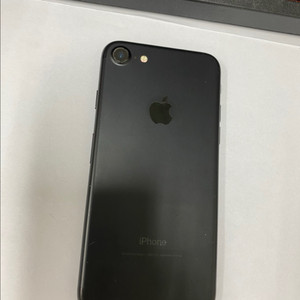아이폰7 매트블랙 액정SS급 128GB 배터리100%