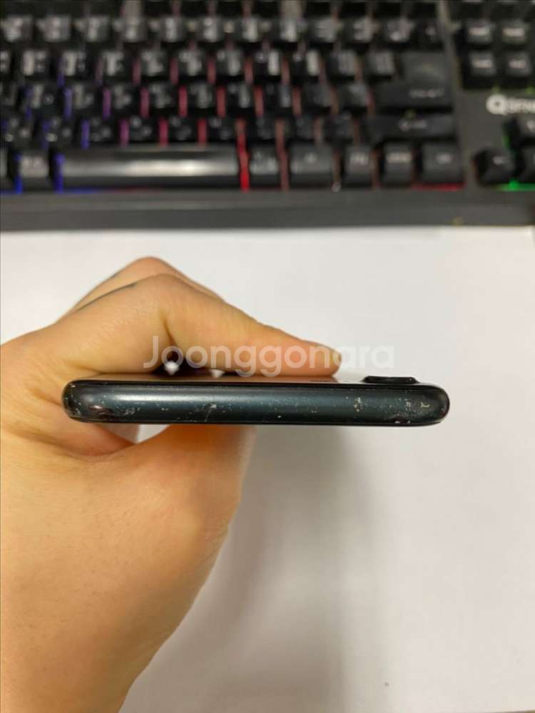 아이폰7 매트블랙 액정SS급 128GB 배터리100%--3