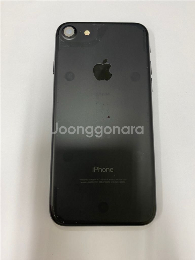 아이폰7 매트블랙 액정SS급 32GB 배터리92%--0