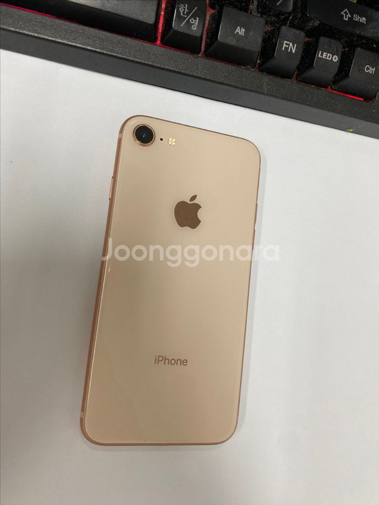 아이폰8 로즈골드 SS급 256G 배터리100%--0