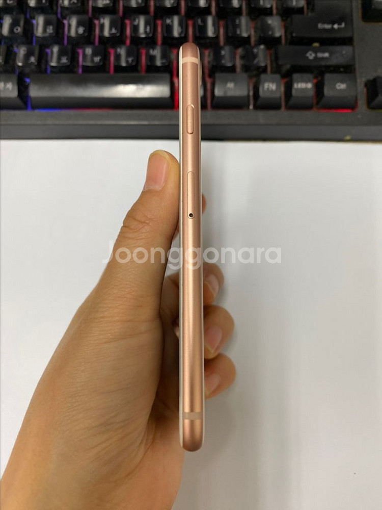 아이폰8 로즈골드 SS급 256G 배터리100%--6