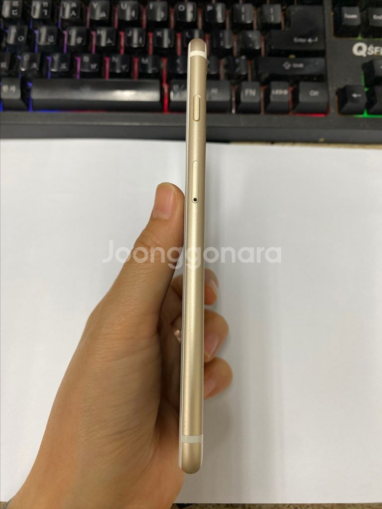 아이폰6S 골드 A급 64GB 배터리100%--5