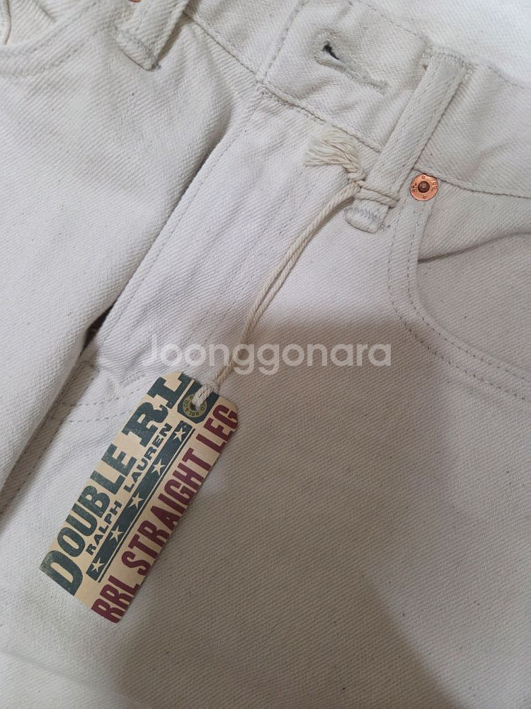 RRL 더블알엘 스트레이트핏 내추럴 진 (25 사이즈)--1