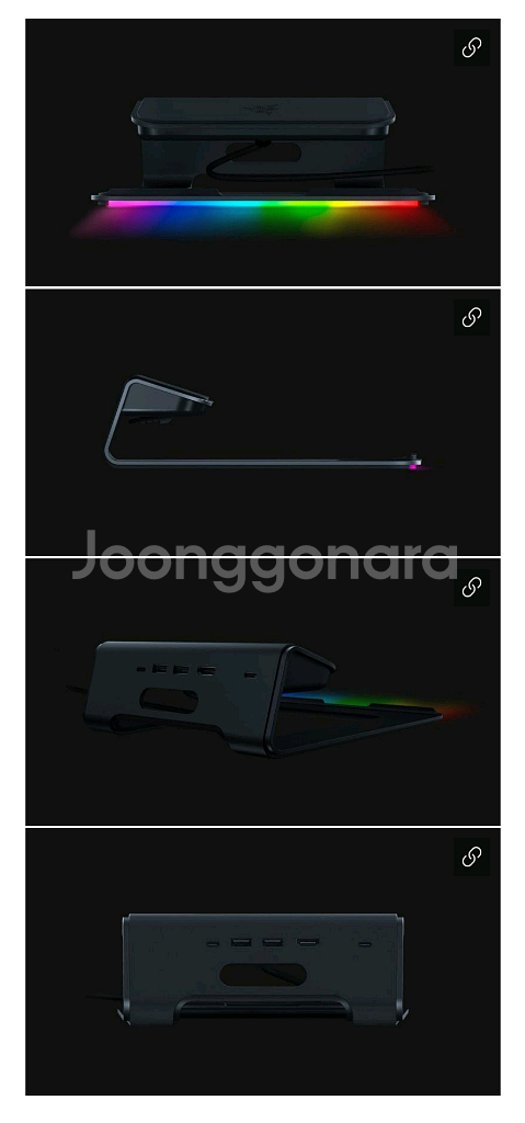 Razer 크로마 스탠드 V2 노트북 거치대--2