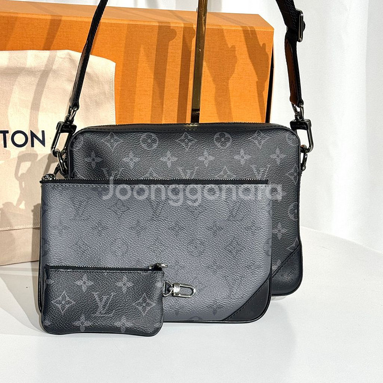 [새상품급/풀구성]루이비통 이클립스 트리오 메신저백--1