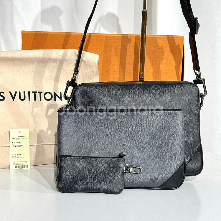 [새상품급/풀구성]루이비통 이클립스 트리오 메신저백--0