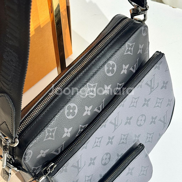 [새상품급/풀구성]루이비통 이클립스 트리오 메신저백--9