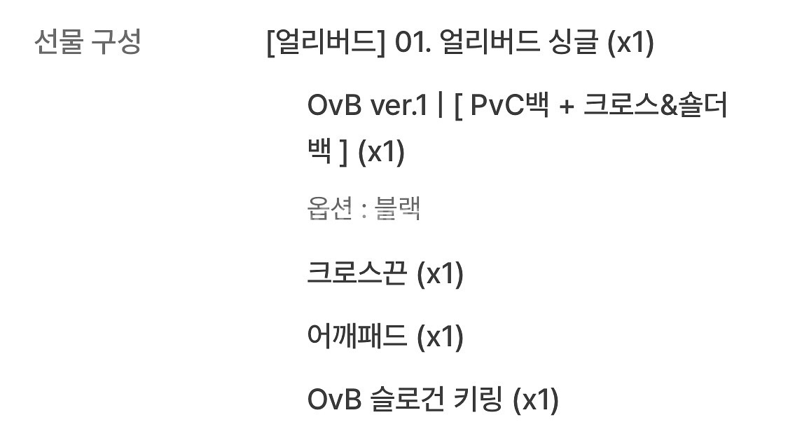 Ovb 어버버 덕질용 콘서트가방 이타백 블랙--9