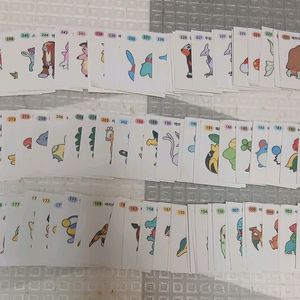 포켓몬띠부씰 1세대, 2세대 3자리 개별판매