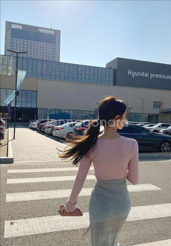 매듭 롱 스커트 새상품--4