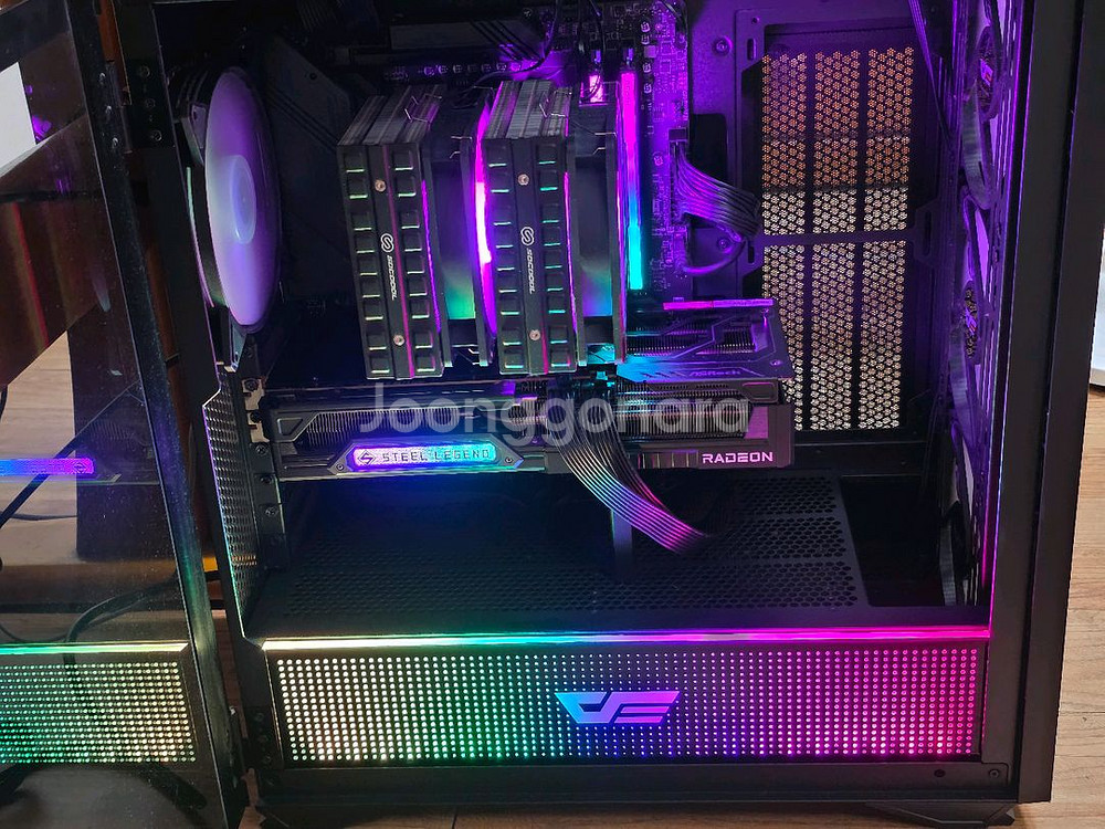 Asrock 9070xt 스틸레전드 다크 9070 xt--3
