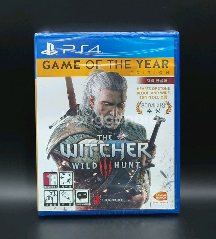 새제품 PS4,플스4 위쳐3 고티 에디션 최고의 명작--1