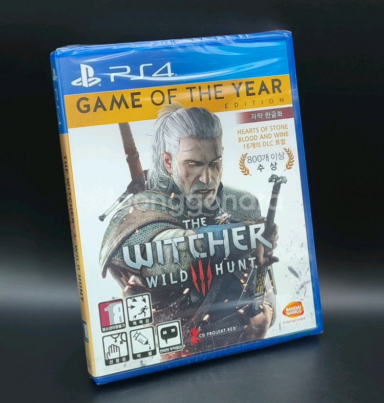 새제품 PS4,플스4 위쳐3 고티 에디션 최고의 명작--0