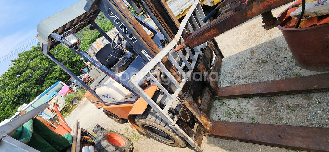 3.5톤 엔진 경유 지게차 지개차 팝니다.--4