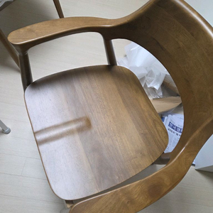 아씨방 원목 로만의자