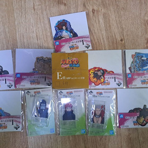 제일복권 나루토 굿즈 초코노코6미 일괄만 팝니다.