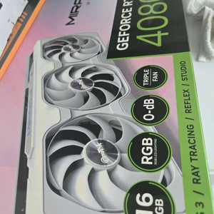 RTX4080super 미라클화이트판매합니다.