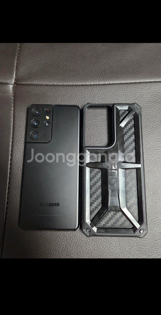 S21울트라 512GB 팬텀블랙+UAG케이스--0