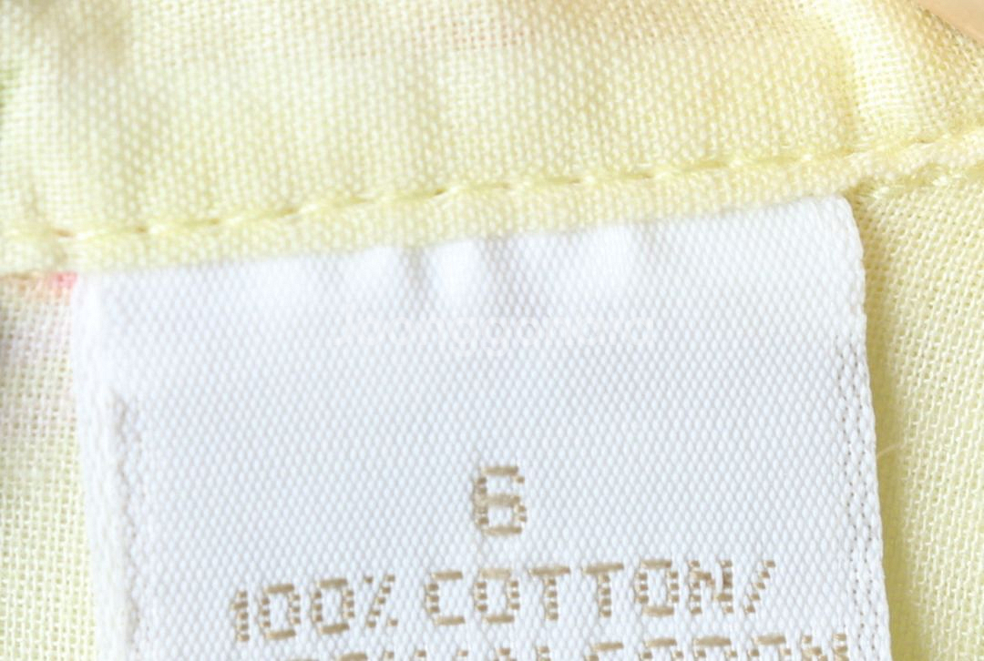 W(M) 브랜드빈티지 반팔셔츠 남방 리즈클레이본 노랑--5