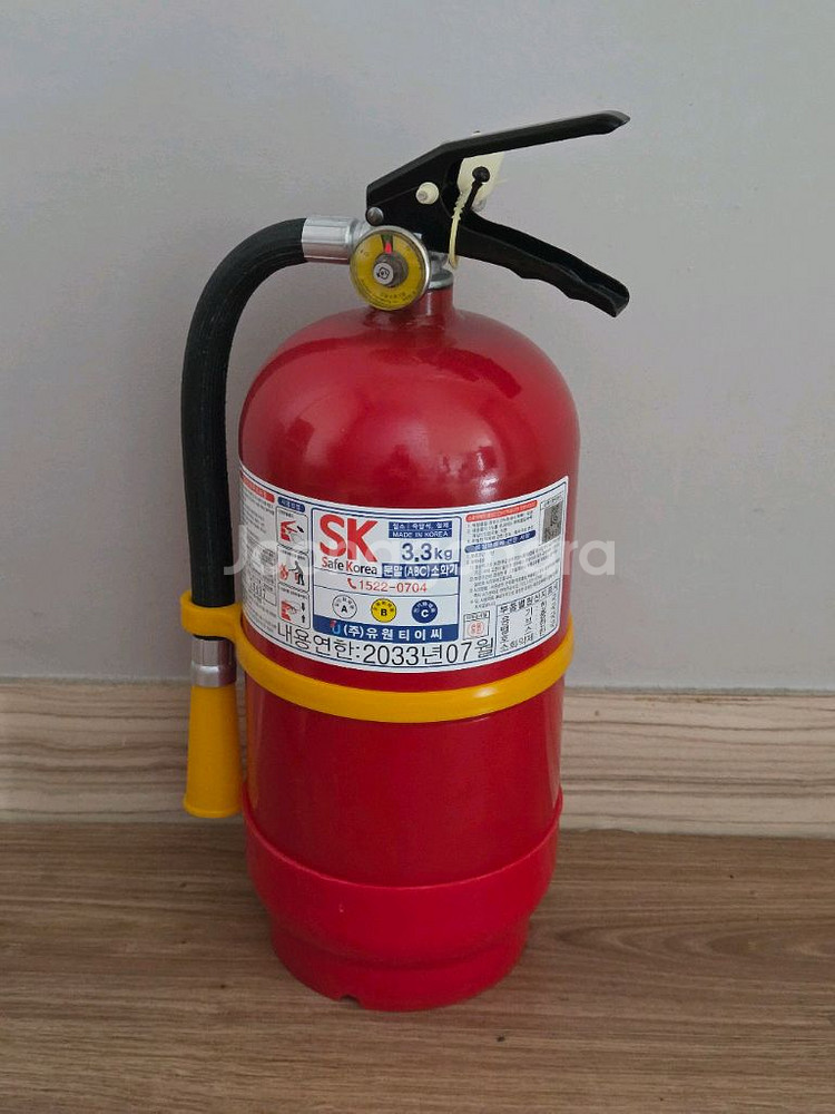 3.3kg 분말 소화기 한국산 새상품 팔아요--0