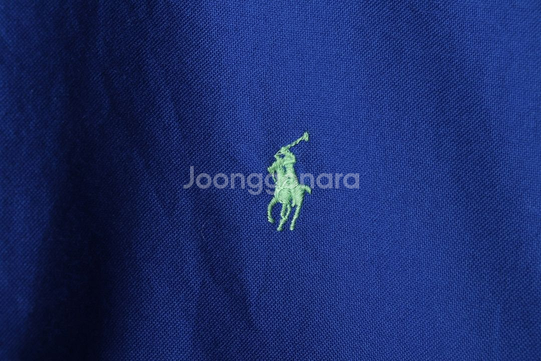 (L-XL) 폴로 랄프로렌 반팔셔츠 남방 옥스포드--4