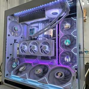 9800x3d rtx5080 리안리 havn 화이트