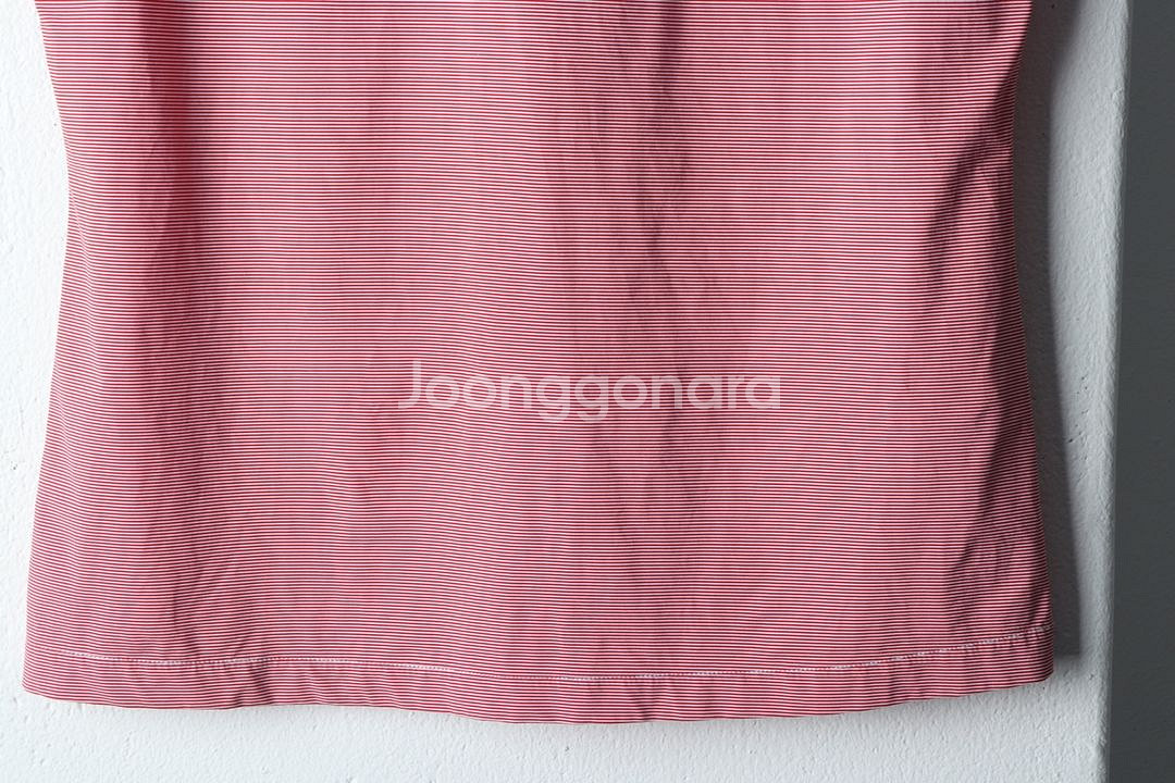 W(L) 브랜드빈티지 반팔 카라 티셔츠 쉐르보 민소매--3