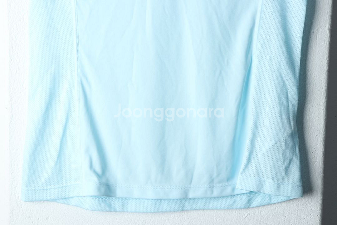 W(M) 나이키 반팔 티셔츠 런닝 기능성 연블루--3