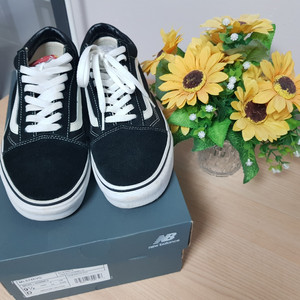 반스 올드스쿨 black 265mm