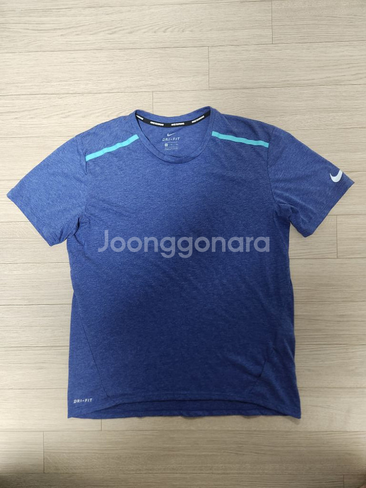 나이키 Running Dri-Fit 반팔 Blue XL--1
