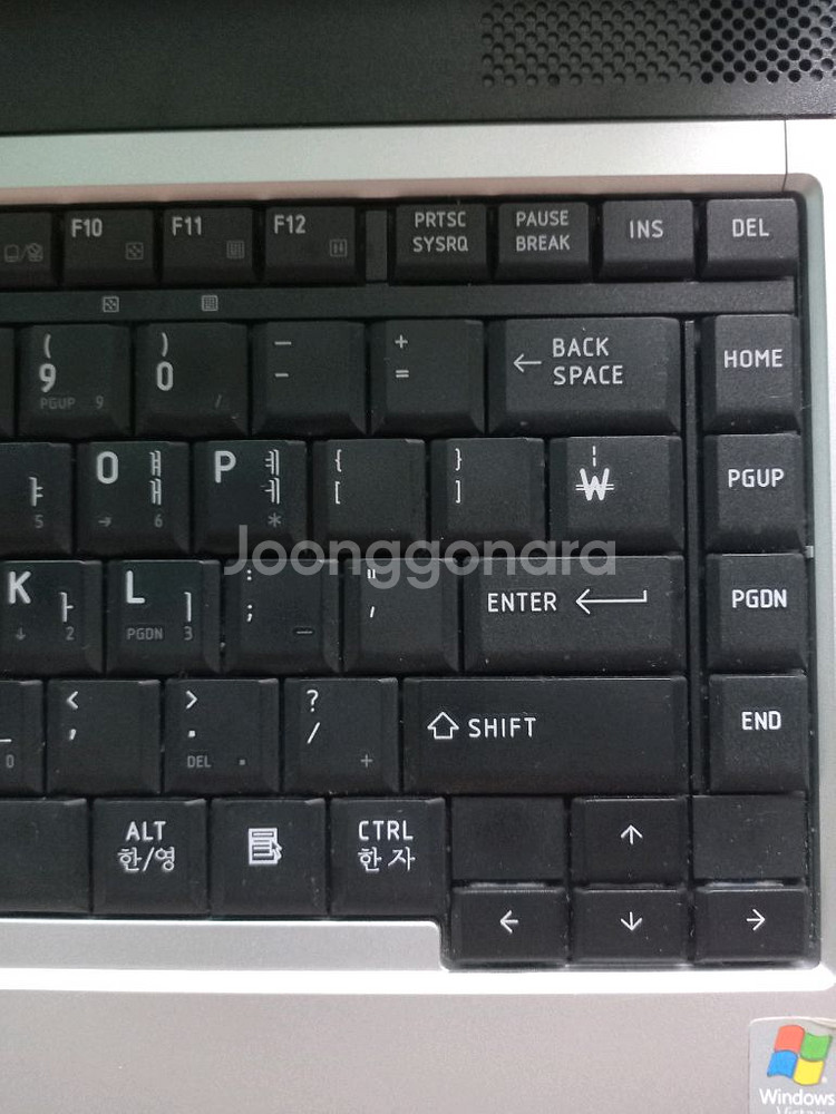 도시바 L300 부품용 노트북--3