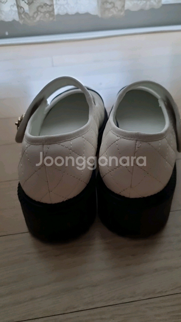 블랙화잇 슈즈230 ㅡ새거--3