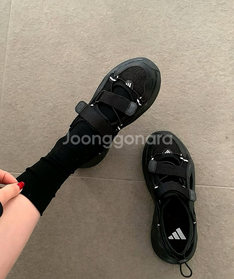 아디다스 ADIDAS 오즈웨이브 샌들 사이즈 9 (새--5