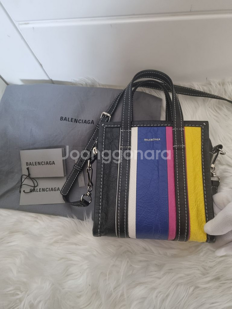 (정품)발렌시아가 스트라이프 바자XXS *1번착용새상품--0