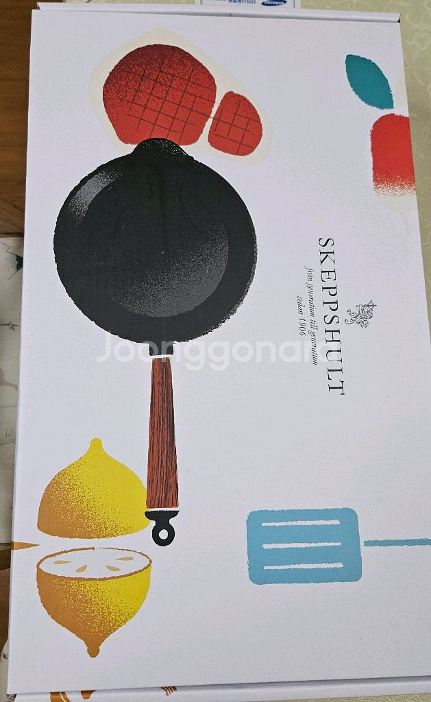 스켑슐트 프라이팬 24cm (미사용 새제퓸) 무쇠주물--4