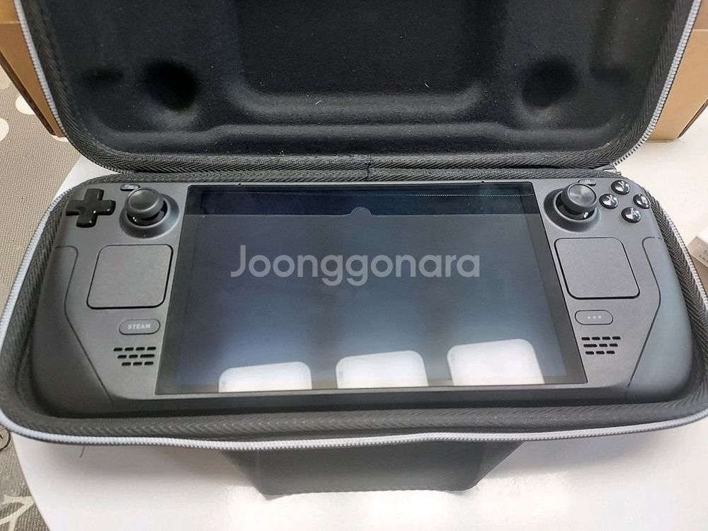 풀박스)스팀덱 OLED 512GB 배터리100%상태--1