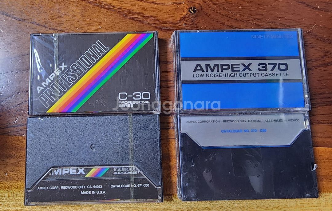 미국 AMPEX NOS 노멀 공테이프 미개봉신품--0