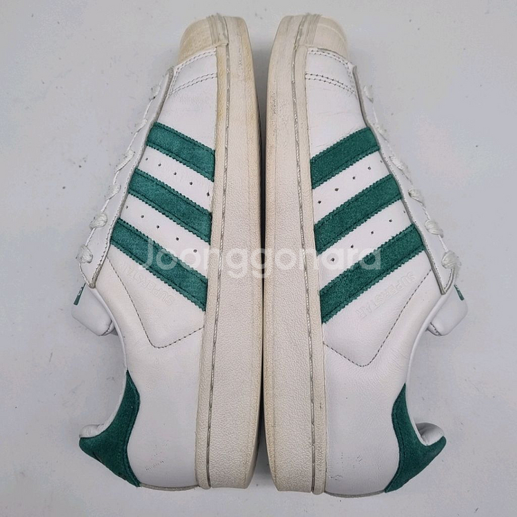 아디다스 슈퍼스타 초록 운동화250--4