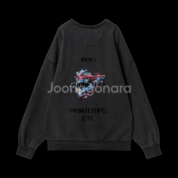 준지 가먼트다이드 스웻셔츠 M사이즈--0