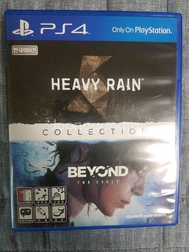 ps4 헤비레인 비욘드 투 소울즈 합본 상태좋음--0